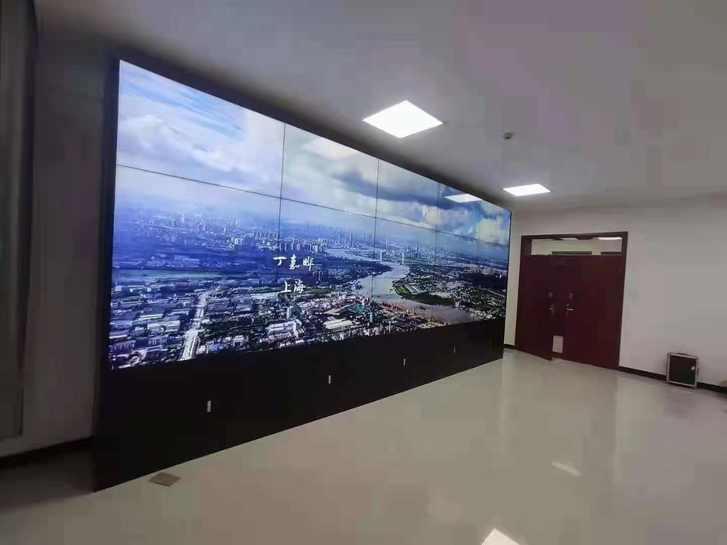 青羊拼接屏-55寸京东方液晶拼接屏3X4案例展示